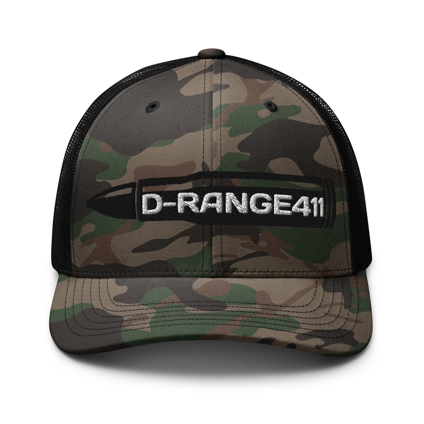 1 D-Range Bullet Camouflage trucker hat