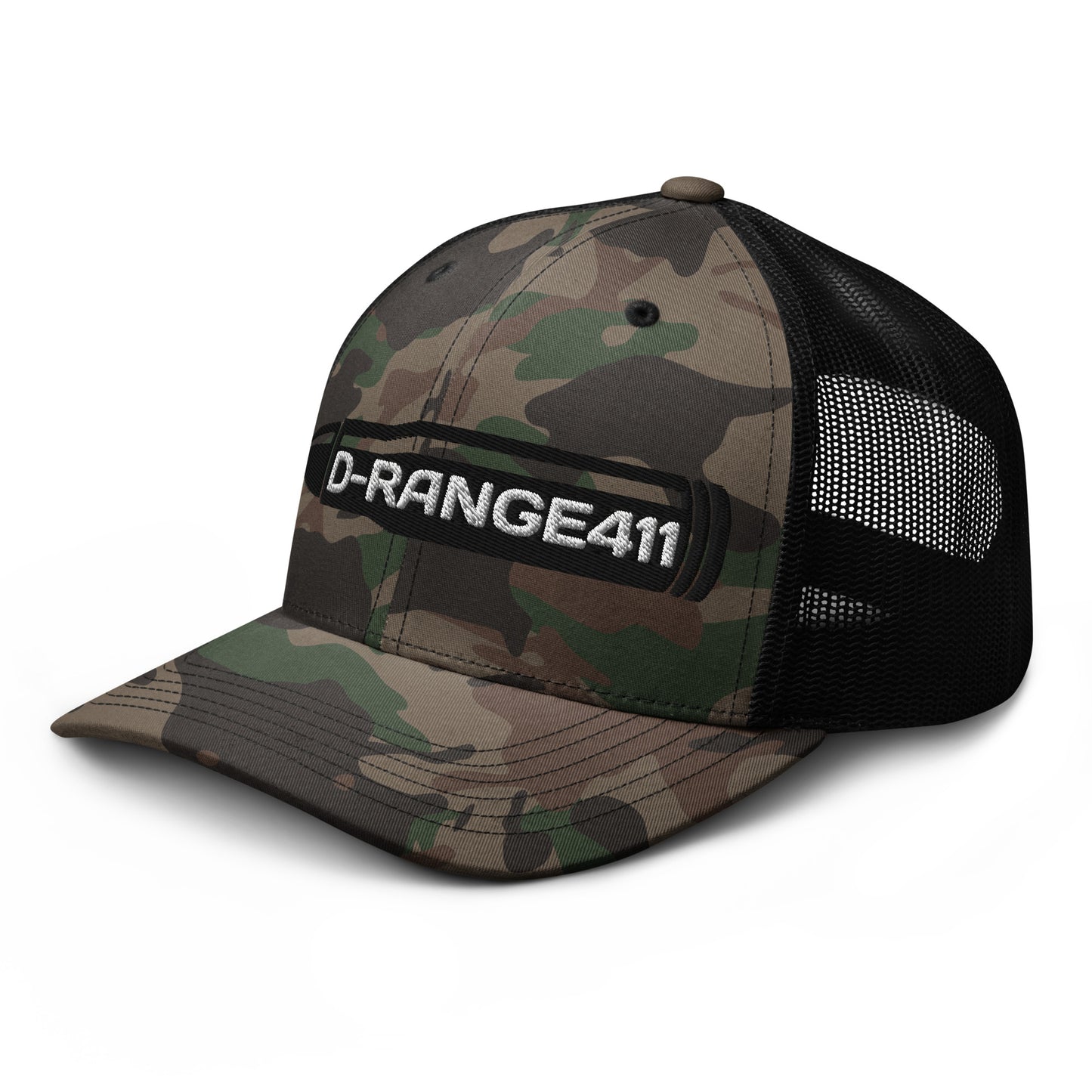 1 D-Range Bullet Camouflage trucker hat