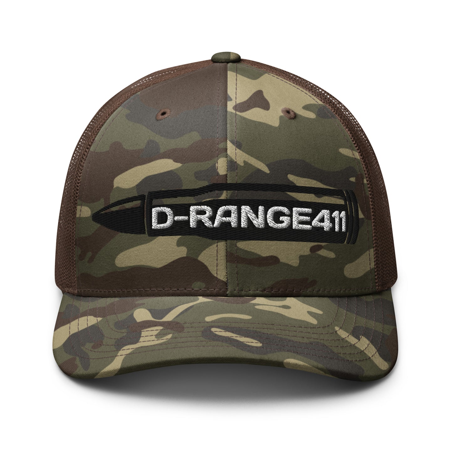 1 D-Range Bullet Camouflage trucker hat