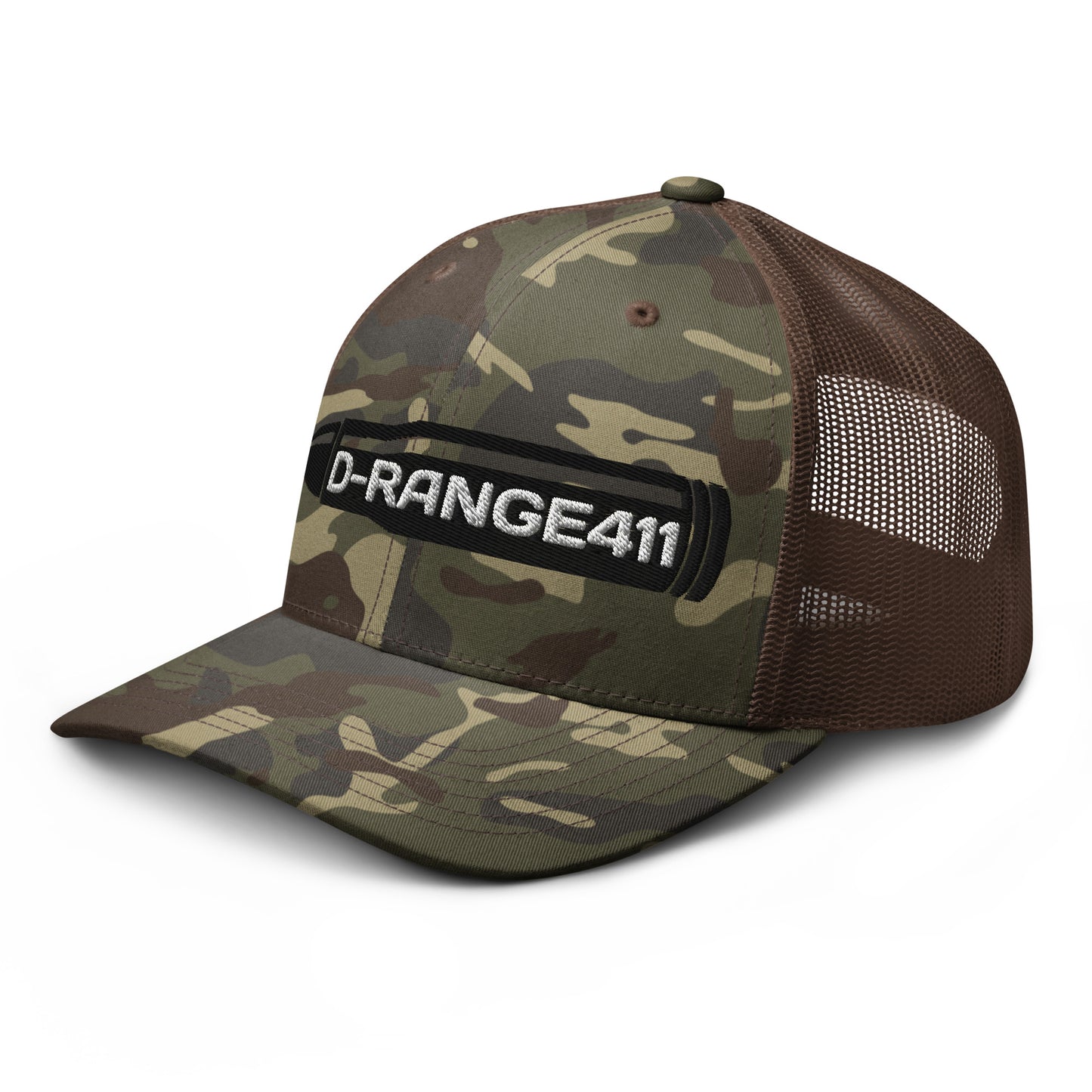 1 D-Range Bullet Camouflage trucker hat