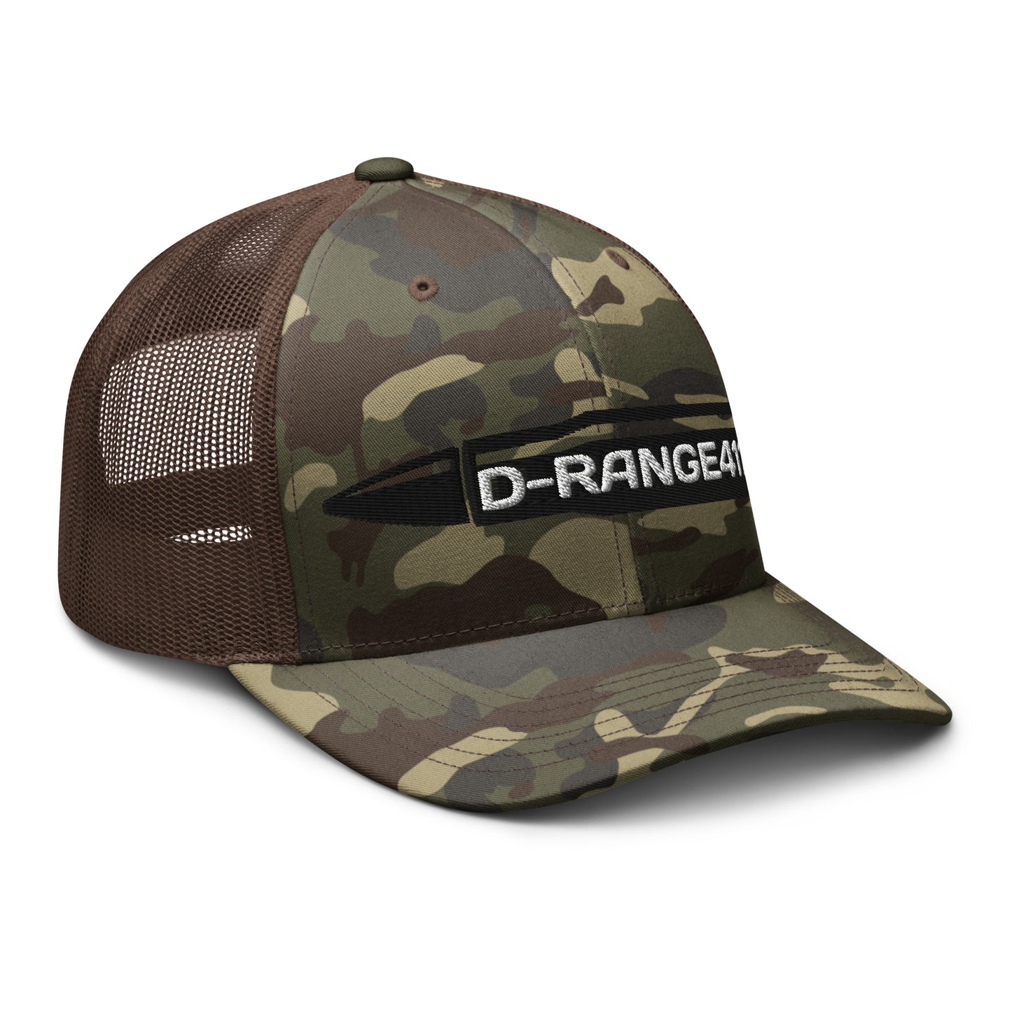 1 D-Range Bullet Camouflage trucker hat