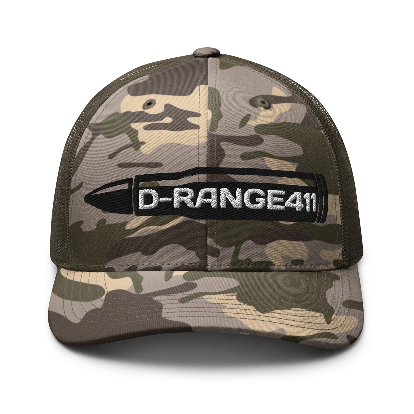 1 D-Range Bullet Camouflage trucker hat