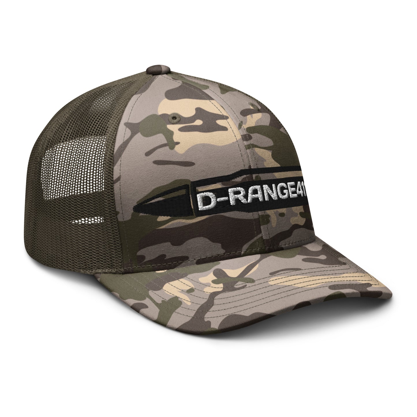 1 D-Range Bullet Camouflage trucker hat