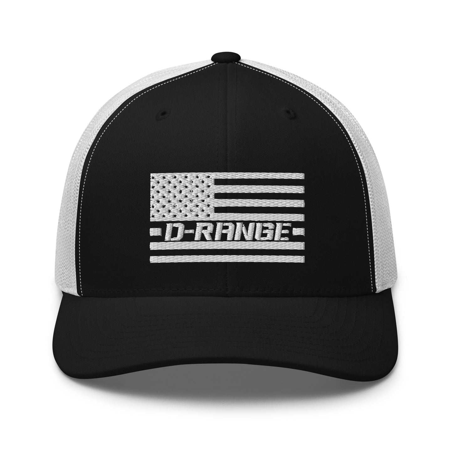 1 D-Range American Flag Trucker Cap