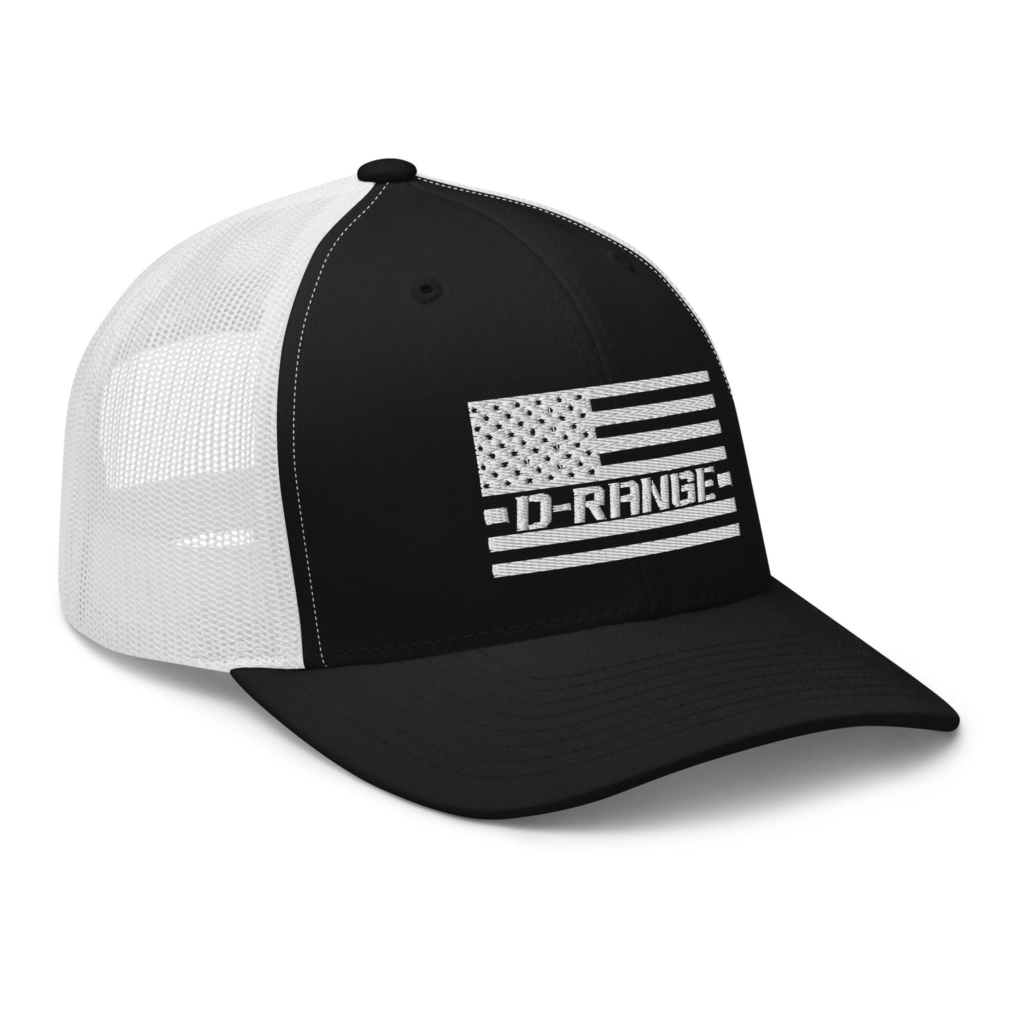 1 D-Range American Flag Trucker Cap