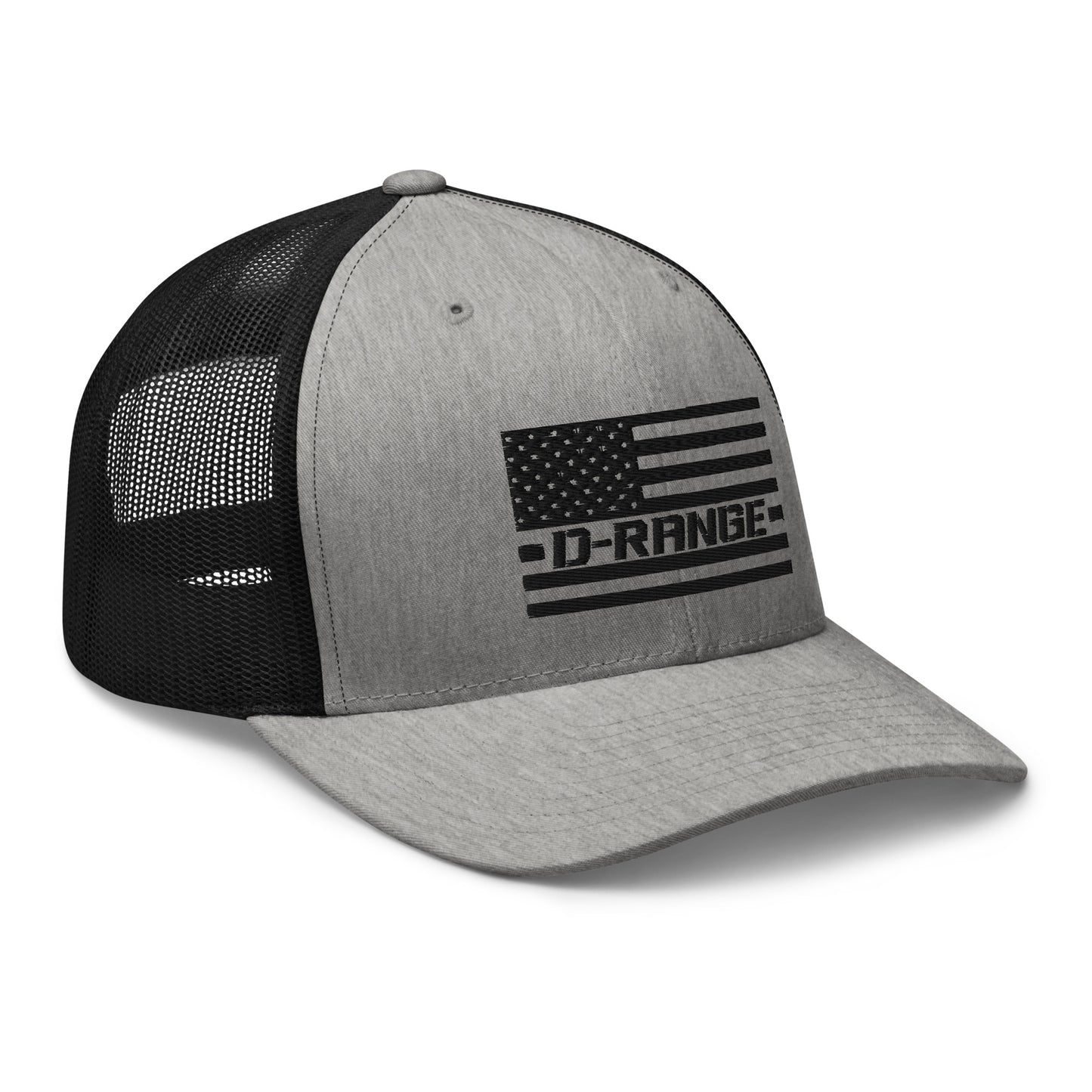 1 D-Range American Flag Trucker Cap