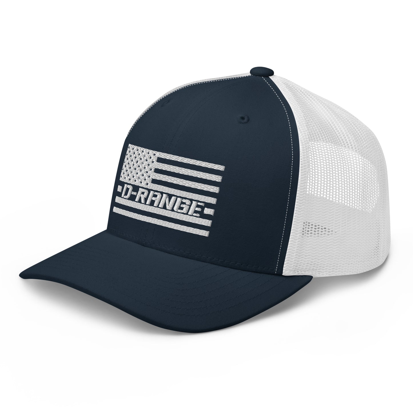 1 D-Range American Flag Trucker Cap