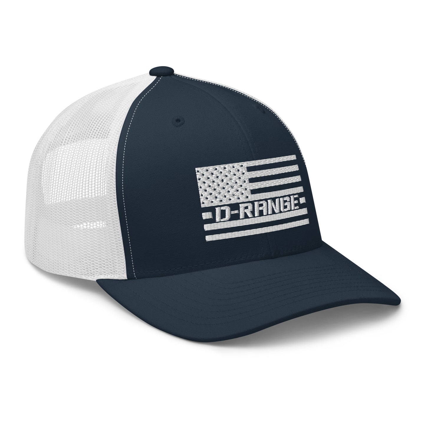 1 D-Range American Flag Trucker Cap